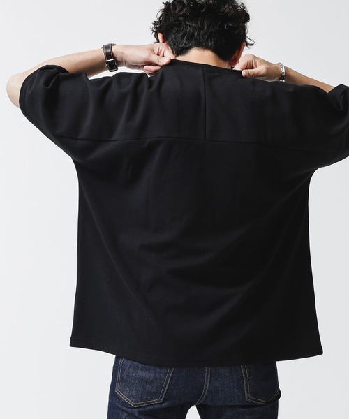 NANO universe（ナノユニバース）の「ポンチドルマンビッグＴシャツ（Tシャツ/カットソー・メンズ・トップグレー/ブラック/ホワイト・L/M/S）」の15枚目の写真