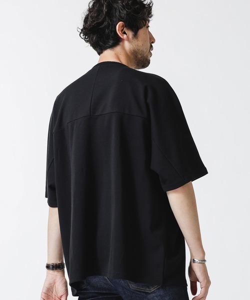 NANO universe（ナノユニバース）の「ポンチドルマンビッグＴシャツ（Tシャツ/カットソー・メンズ・トップグレー/ブラック/ホワイト・L/M/S）」の17枚目の写真