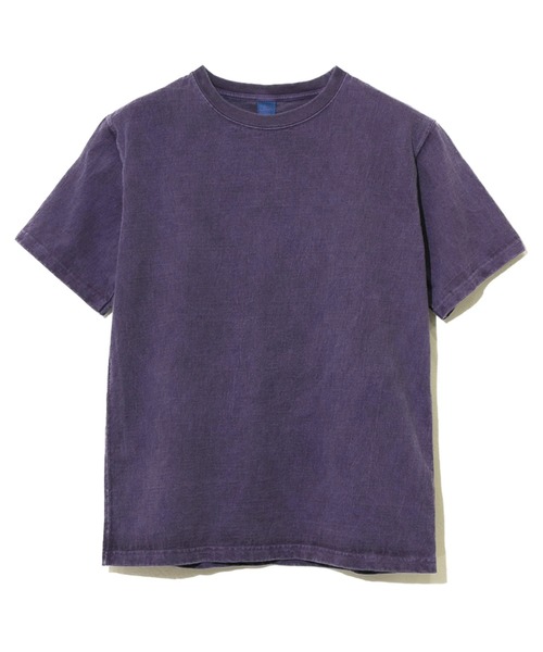 Good On（グッドオン）の「Good On/グッドオン　S/S HEAVY CREW TEE（Tシャツ/カットソー・メンズ・ホワイト/ブラック/マスタード/コーラルピンク/グリーン系その他/ブルー系その他/ダークパープル/ライトブルー・MEDIUM/LARGE/X-LARGE）」の6枚目の写真