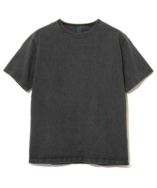Good On（グッドオン）の「Good On/グッドオン　S/S HEAVY CREW TEE（Tシャツ/カットソー・メンズ・ホワイト/ブラック/マスタード/コーラルピンク/グリーン系その他/ブルー系その他/ダークパープル/ライトブルー・MEDIUM/LARGE/X-LARGE）」の3枚目の写真