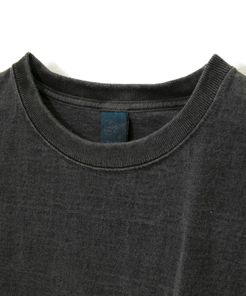 Good On（グッドオン）の「Good On/グッドオン　S/S HEAVY CREW TEE（Tシャツ/カットソー・メンズ・ホワイト/ブラック/マスタード/コーラルピンク/グリーン系その他/ブルー系その他/ダークパープル/ライトブルー・MEDIUM/LARGE/X-LARGE）」の10枚目の写真