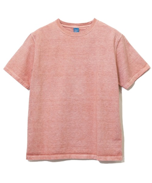 Good On（グッドオン）の「Good On/グッドオン　S/S HEAVY CREW TEE（Tシャツ/カットソー・メンズ・ホワイト/ブラック/マスタード/コーラルピンク/グリーン系その他/ブルー系その他/ダークパープル/ライトブルー・MEDIUM/LARGE/X-LARGE）」の15枚目の写真