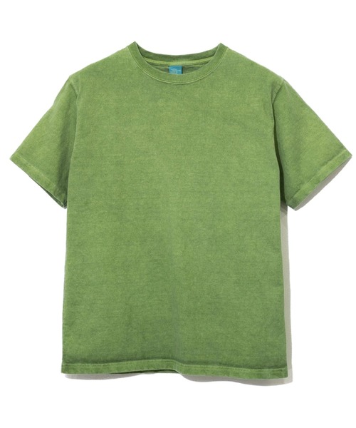 Good On（グッドオン）の「Good On/グッドオン　S/S HEAVY CREW TEE（Tシャツ/カットソー・メンズ・ホワイト/ブラック/マスタード/コーラルピンク/グリーン系その他/ブルー系その他/ダークパープル/ライトブルー・MEDIUM/LARGE/X-LARGE）」の21枚目の写真