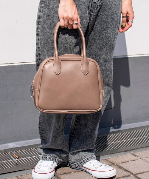 PairPair(ペアペア)の「2WAYボストンバッグ(ボストンバッグ・レディース・ブラック/アイボリー/モカ・FREE)」の16枚目の写真