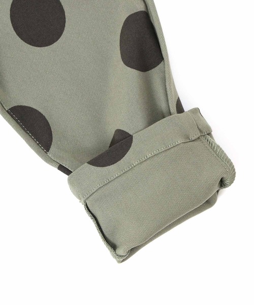 DILASH(ディラッシュ)の「ドット柄スーパーストレッチテーパードパンツ(その他パンツ・キッズ・カーキ/ブルー/レンガ・120/140/100/80/90/110/130/150)」の6枚目の写真