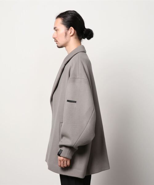 N.HOOLYWOOD（N.ハリウッド）の「CHESTERFIELD COAT（チェスターコート・メンズ・ブラック/カーキ/グレー・38/40/36）」の16枚目の写真