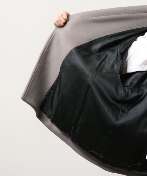 N.HOOLYWOOD（N.ハリウッド）の「CHESTERFIELD COAT（チェスターコート・メンズ・ブラック/カーキ/グレー・38/40/36）」の18枚目の写真