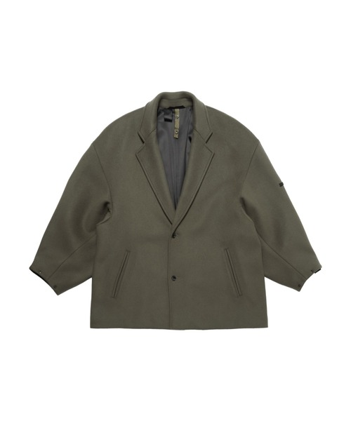 N.HOOLYWOOD（N.ハリウッド）の「CHESTERFIELD COAT（チェスターコート・メンズ・ブラック/カーキ/グレー・38/40/36）」の3枚目の写真