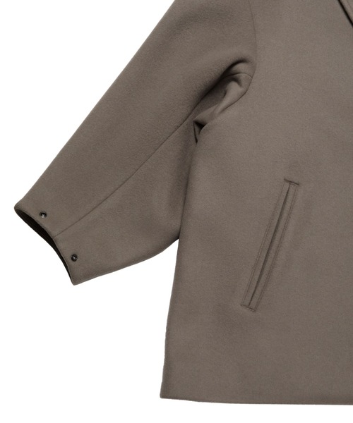 N.HOOLYWOOD（N.ハリウッド）の「CHESTERFIELD COAT（チェスターコート・メンズ・ブラック/カーキ/グレー・38/40/36）」の9枚目の写真