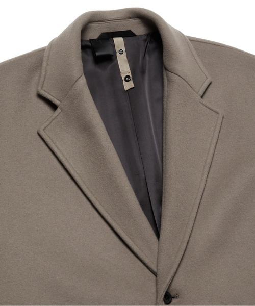 N.HOOLYWOOD（N.ハリウッド）の「CHESTERFIELD COAT（チェスターコート・メンズ・ブラック/カーキ/グレー・38/40/36）」の8枚目の写真