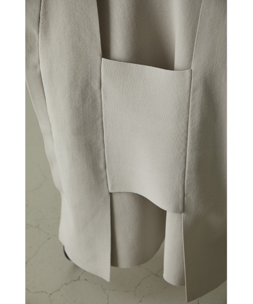 RIM.ARK（リムアーク）の「Square knit vest（タンクトップ・レディース・ネイビー/グレー/ライトベージュ・FREE）」の16枚目の写真