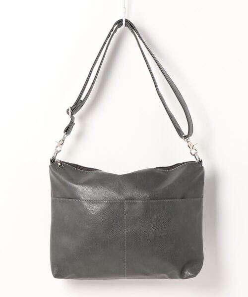 UNION STATION（ユニオンステーション）の「【ショルダーバッグ内蔵】３WAYトートバッグ（トートバッグ・メンズ・ブラック/グレー・FREE）」の15枚目の写真