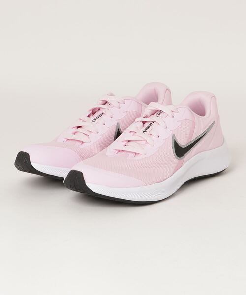 Nike ナイキ 225 25star Runner 3 Gs スターランナー3 Kda2776 601pnkfom Black スニーカー Nike ナイキ のファッション通販 Zozotown