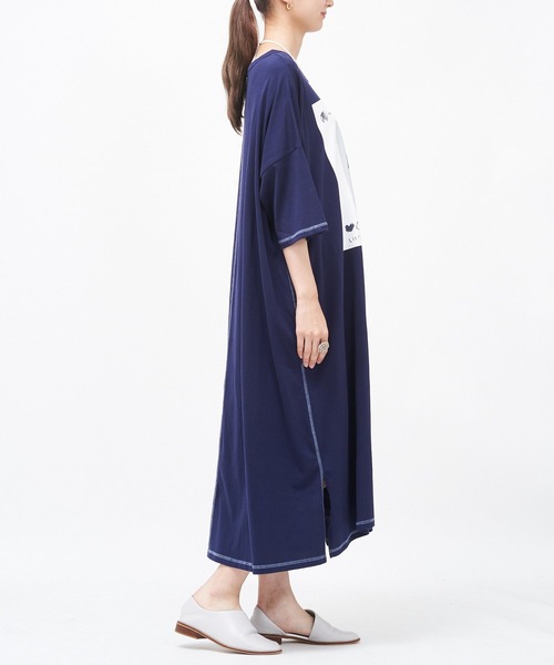 AS KNOW AS de base（アズノゥアズドゥバズ）の「とてもいいねワンピース（ワンピース・レディース・グレイッシュベージュ/グリーン/カーキ/ネイビー・FREE）」の8枚目の写真