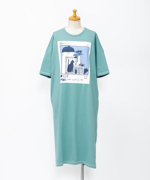 AS KNOW AS de base（アズノゥアズドゥバズ）の「とてもいいねワンピース（ワンピース・レディース・グレイッシュベージュ/グリーン/カーキ/ネイビー・FREE）」の9枚目の写真