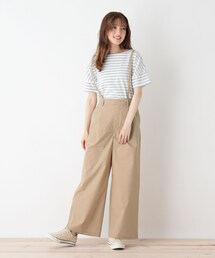 DRESKIP | 細サス付きワイドパンツ(その他パンツ)