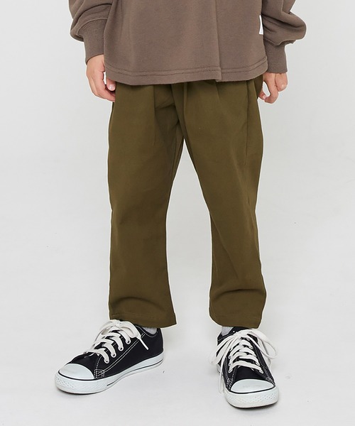 GENERATOR（ジェネレーター）の「GENERATOR　2タックパンツ（その他パンツ・キッズ・ブラウン/ベージュ/カーキ/チャコールグレー/ブラック・S/M/XL/L）」の5枚目の写真