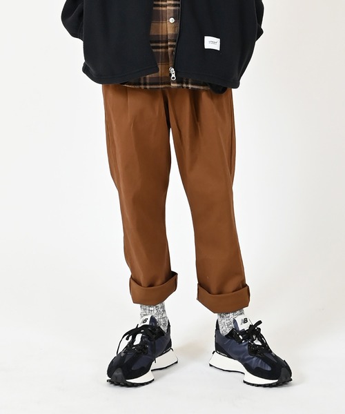 GENERATOR（ジェネレーター）の「GENERATOR　2タックパンツ（その他パンツ・キッズ・ブラウン/ベージュ/カーキ/チャコールグレー/ブラック・S/M/XL/L）」の16枚目の写真