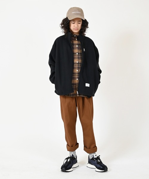 GENERATOR（ジェネレーター）の「GENERATOR　2タックパンツ（その他パンツ・キッズ・ブラウン/ベージュ/カーキ/チャコールグレー/ブラック・S/M/XL/L）」の7枚目の写真