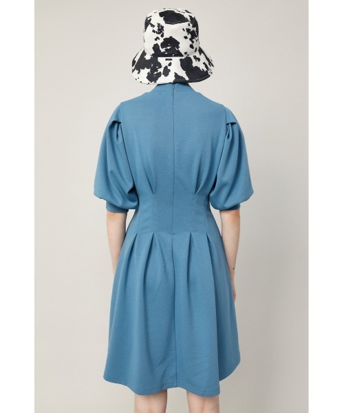 SLY（スライ）の「WAIST TUCK MINI OP ウエストタックミニ ワンピース（ワンピース・レディース・グレー/ブルー/ブラック・1/2）」の16枚目の写真