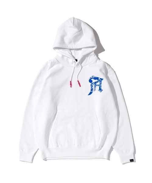 APPLEBUM（アップルバム）の「"A"PPLEBUM Sweat Parka（パーカー・メンズ・ヘザーグレー/ネイビー/ホワイト/ブラック・MEDIUM/X-LARGE/LARGE/XX-LARGE）」の2枚目の写真