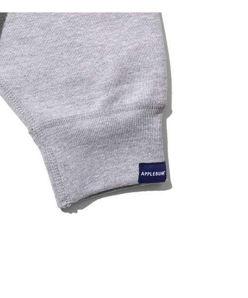 APPLEBUM（アップルバム）の「"A"PPLEBUM Sweat Parka（パーカー・メンズ・ヘザーグレー/ネイビー/ホワイト/ブラック・MEDIUM/X-LARGE/LARGE/XX-LARGE）」の11枚目の写真