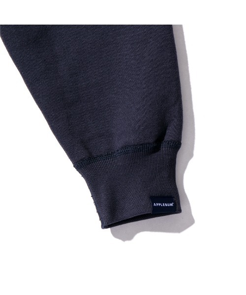 APPLEBUM（アップルバム）の「"A"PPLEBUM Sweat Parka（パーカー・メンズ・ヘザーグレー/ネイビー/ホワイト/ブラック・MEDIUM/X-LARGE/LARGE/XX-LARGE）」の8枚目の写真