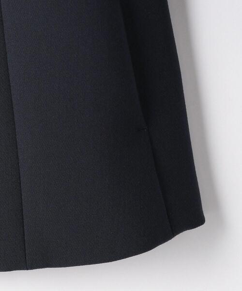 closet story（クローゼットストーリー）の「＜closet story（クローゼットストーリー）＞ダブルクロス カラーレスジャケット -ウォッシャブル-（ノーカラージャケット・レディース・ナチュラル/ベージュ/ネイビー・S/M/L）」の17枚目の写真