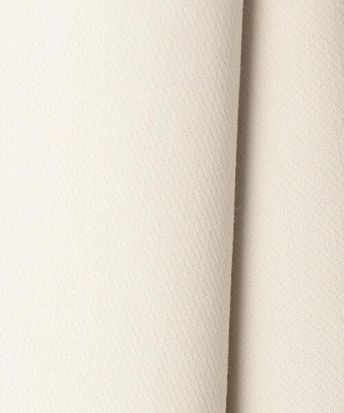 closet story（クローゼットストーリー）の「＜closet story（クローゼットストーリー）＞ダブルクロス カラーレスジャケット -ウォッシャブル-（ノーカラージャケット・レディース・ナチュラル/ベージュ/ネイビー・S/M/L）」の21枚目の写真