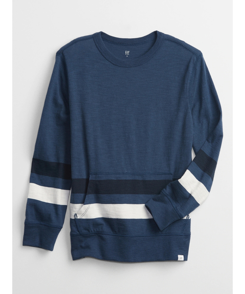 GAP(ギャップ)の「ポケットtシャツ (キッズ)(Tシャツ/カットソー・キッズ・ライトブラウン/ライトブラック/ボルドー・S/XL/L/XXL/M/XS)」の2枚目の写真