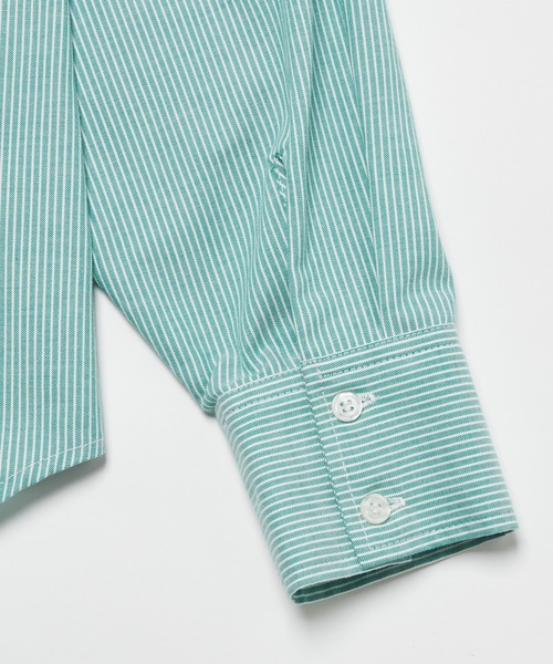 WHO'S WHO gallery（フーズフーギャラリー）の「FPボーイズシャツ（シャツ/ブラウス・レディース・ベージュ/ブルー/グリーン/ブラック・FREE）」の20枚目の写真