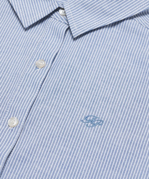 WHO'S WHO gallery（フーズフーギャラリー）の「FPボーイズシャツ（シャツ/ブラウス・レディース・ベージュ/ブルー/グリーン/ブラック・FREE）」の17枚目の写真