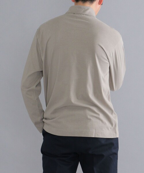 SHIPS(シップス)の「SHIPS: タートルネック ロングスリーブ Tシャツ(Tシャツ/カットソー・メンズ・ブラック/ブラウン/ホワイト/ベージュ・MEDIUM/SMALL/X-LARGE/LARGE)」の13枚目の写真