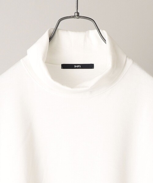 SHIPS(シップス)の「SHIPS: タートルネック ロングスリーブ Tシャツ(Tシャツ/カットソー・メンズ・ブラック/ブラウン/ホワイト/ベージュ・MEDIUM/SMALL/X-LARGE/LARGE)」の22枚目の写真
