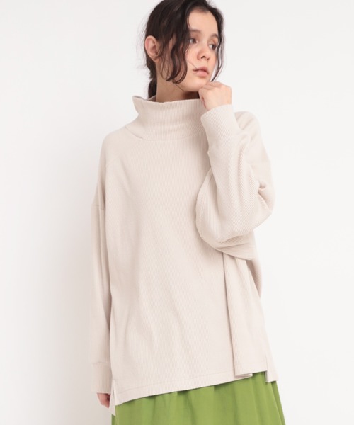 セール】M1759 針抜きタートルプルオーバー（Tシャツ/カットソー