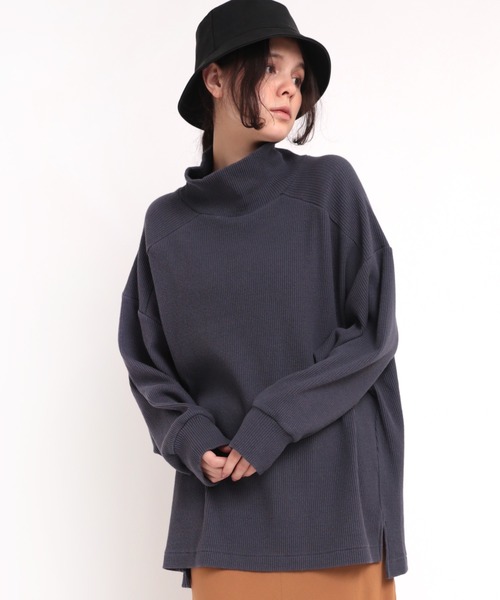 tシャツ M1759 針抜きタートルプルオーバー レディース セール】M1759 針抜きタートルプルオーバー（Tシャツ/カットソー
