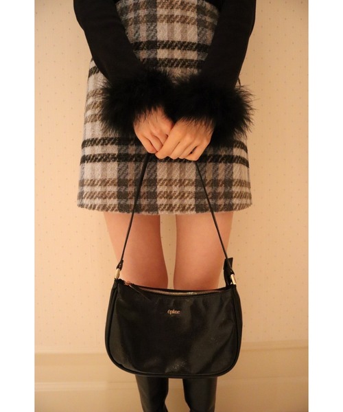 epine(エピヌ)の「tweed check mini skirt(スカート・レディース・ブルー/ピンク・M/S)」の10枚目の写真