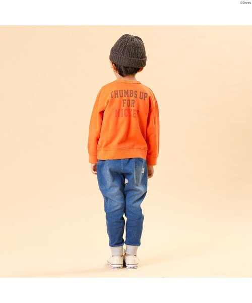 F.O.KIDS（エフオーキッズ）の「ディズニーキャラクタートレーナー（スウェット・キッズ・チャコール/オレンジ/ブルー/グリーン・90/100/110/120/80/130/95/140）」の14枚目の写真