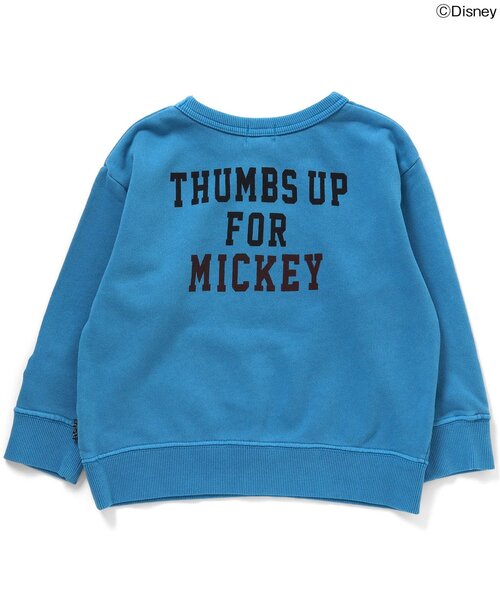F.O.KIDS（エフオーキッズ）の「ディズニーキャラクタートレーナー（スウェット・キッズ・チャコール/オレンジ/ブルー/グリーン・90/100/110/120/80/130/95/140）」の11枚目の写真