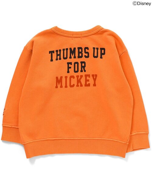 F.O.KIDS（エフオーキッズ）の「ディズニーキャラクタートレーナー（スウェット・キッズ・チャコール/オレンジ/ブルー/グリーン・90/100/110/120/80/130/95/140）」の10枚目の写真