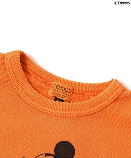 F.O.KIDS（エフオーキッズ）の「ディズニーキャラクタートレーナー（スウェット・キッズ・チャコール/オレンジ/ブルー/グリーン・90/100/110/120/80/130/95/140）」の20枚目の写真
