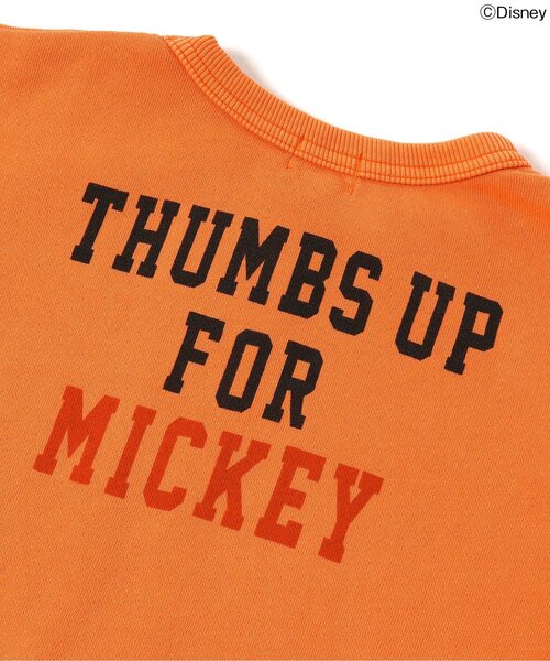 F.O.KIDS（エフオーキッズ）の「ディズニーキャラクタートレーナー（スウェット・キッズ・チャコール/オレンジ/ブルー/グリーン・90/100/110/120/80/130/95/140）」の15枚目の写真