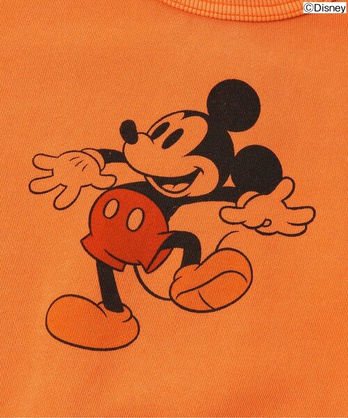 F.O.KIDS（エフオーキッズ）の「ディズニーキャラクタートレーナー（スウェット・キッズ・チャコール/オレンジ/ブルー/グリーン・90/100/110/120/80/130/95/140）」の8枚目の写真