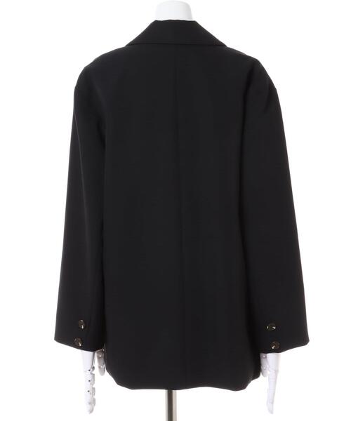 MLI'A（エムリア）の「テーラード／ビッグジャケット(セットアップ対応)（テーラードジャケット・レディース・ブラック/グリーン/モカ/ブラウン系9・M）」の7枚目の写真