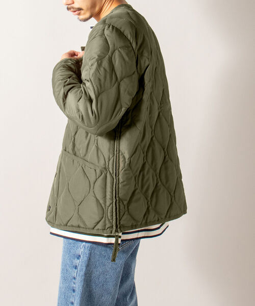 TAION（タイオン）の「【TAION/タイオン】 MILLITAR LINER JACKET ミリタリーライナージャケット（ダウンジャケット/コート・メンズ・ブラック/オリーブ/ブラウン・MEDIUM/LARGE/X-LARGE/XX-LARGE）」の5枚目の写真