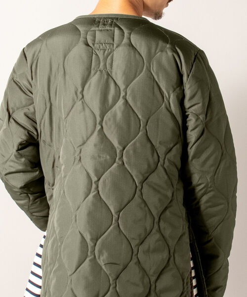 TAION（タイオン）の「【TAION/タイオン】 MILLITAR LINER JACKET ミリタリーライナージャケット（ダウンジャケット/コート・メンズ・ブラック/オリーブ/ブラウン・MEDIUM/LARGE/X-LARGE/XX-LARGE）」の6枚目の写真