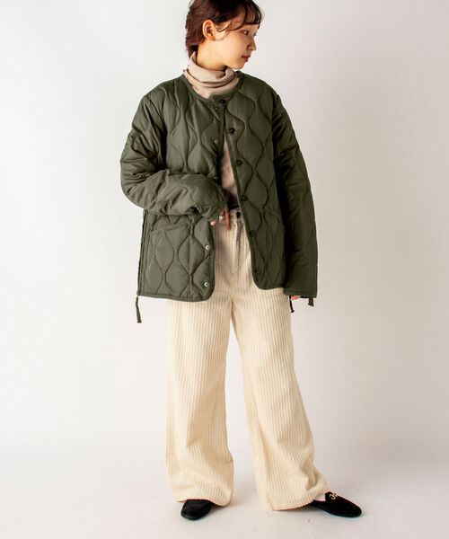 TAION（タイオン）の「【TAION/タイオン】 MILLITAR LINER JACKET ミリタリーライナージャケット（ダウンジャケット/コート・メンズ・ブラック/オリーブ/ブラウン・MEDIUM/LARGE/X-LARGE/XX-LARGE）」の9枚目の写真