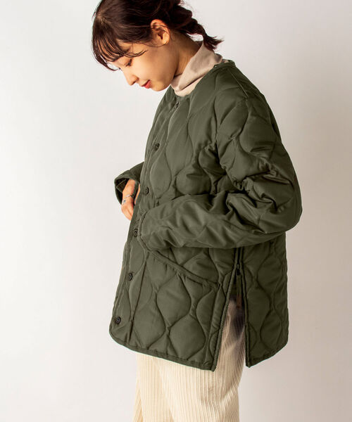 TAION（タイオン）の「【TAION/タイオン】 MILLITAR LINER JACKET ミリタリーライナージャケット（ダウンジャケット/コート・メンズ・ブラック/オリーブ/ブラウン・MEDIUM/LARGE/X-LARGE/XX-LARGE）」の11枚目の写真