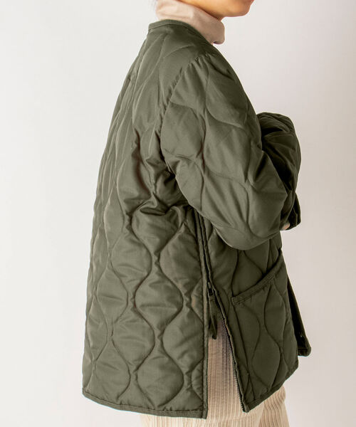 TAION（タイオン）の「【TAION/タイオン】 MILLITAR LINER JACKET ミリタリーライナージャケット（ダウンジャケット/コート・メンズ・ブラック/オリーブ/ブラウン・MEDIUM/LARGE/X-LARGE/XX-LARGE）」の13枚目の写真