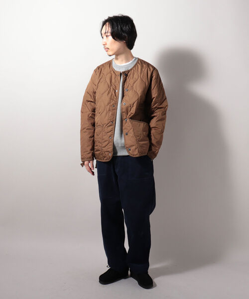 TAION（タイオン）の「【TAION/タイオン】 MILLITAR LINER JACKET ミリタリーライナージャケット（ダウンジャケット/コート・メンズ・ブラック/オリーブ/ブラウン・MEDIUM/LARGE/X-LARGE/XX-LARGE）」の16枚目の写真